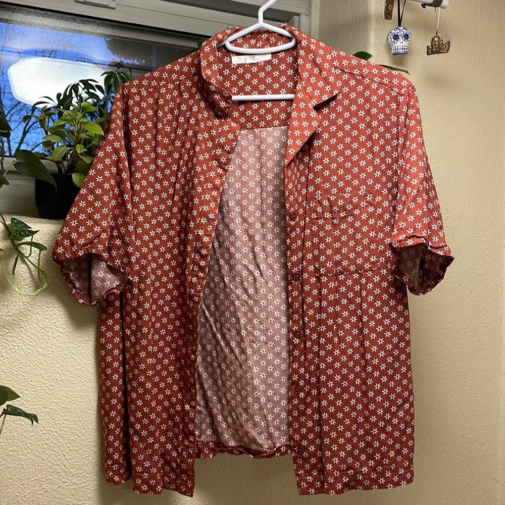 Vans button up shirt
